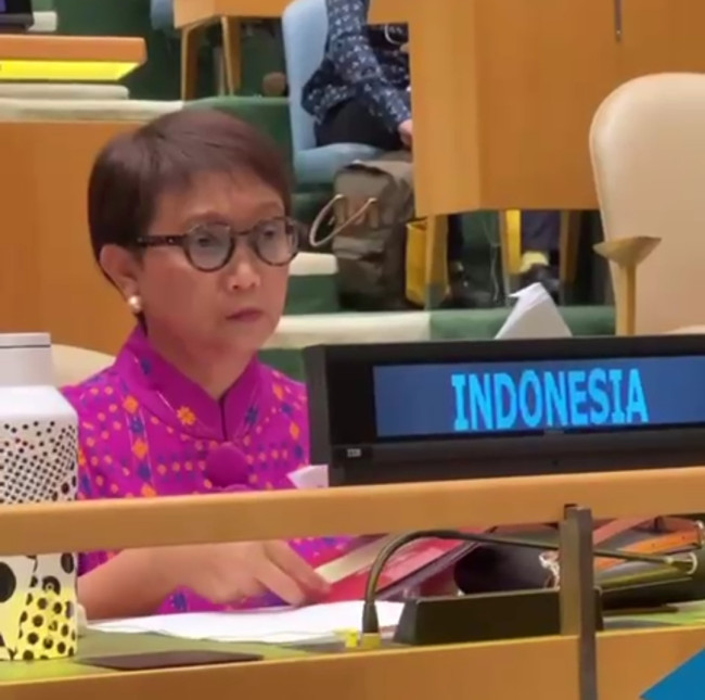 Menteri Luar Negeri RI Retno Marsudi Hadiri Sidang Majelis Umum PBB/Ist 