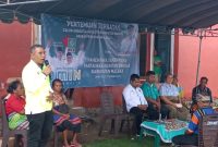 Calon Anggota DPR RI, Martinus siki Lakukan kampanye di Desa Umatoos