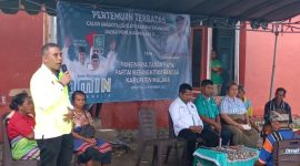 Calon Anggota DPR RI, Martinus siki Lakukan kampanye di Desa Umatoos