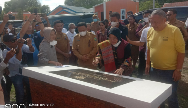Menteri Sosial Republik Indonesia Tri Rismaharini kembali Mengunjungi Kabupaten Malaka