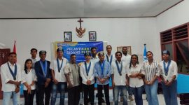 Badan Pengurus Cabang (BPC) Gerakan Mahasiswa Kristen Indonesia (GMKI) Ende Masa Bahkti 2024-2025 Resmi Dilantik